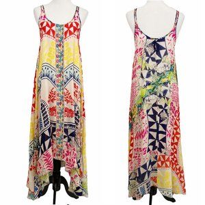 Johnny Was Multicolor Maxi Dress